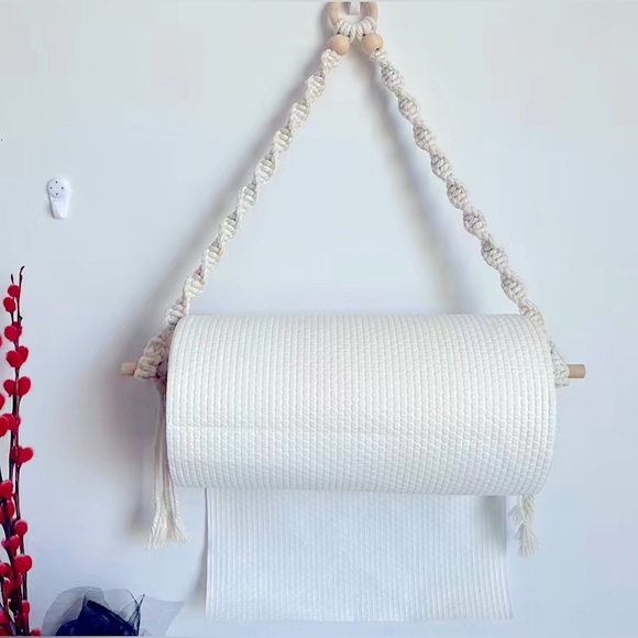 NEW: Soul Embellish Modern Home Decor Accent Handmade Kitchen PaperTowels Holder - Picture 2 of 10